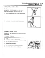 Предварительный просмотр 17 страницы Echo SMR-2410 TYPE 1E - 04-98 Operator'S Manual