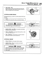 Preview for 25 page of Echo SMR-2410 TYPE 1E - 04-98 Operator'S Manual