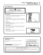 Preview for 7 page of Echo SRM-210 - 01-04 Operator'S Manual