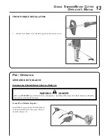 Предварительный просмотр 13 страницы Echo SRM-210 - 01-04 Operator'S Manual