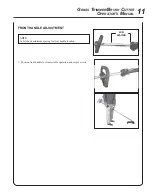 Preview for 11 page of Echo SRM-210 - 10-05 Operator'S Manual