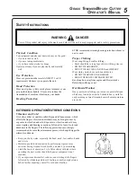 Preview for 5 page of Echo SRM-210 - 11-03 SERIAL NUMBER... Operator'S Manual