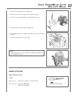 Preview for 23 page of Echo SRM-210 - 11-03 SERIAL NUMBER... Operator'S Manual