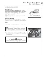 Предварительный просмотр 25 страницы Echo SRM-210 - 12-03 SERIAL NUMBER... Operator'S Manual