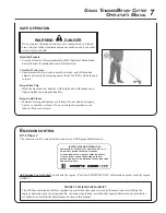 Предварительный просмотр 7 страницы Echo SRM-210 Operator'S Manual