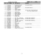 Preview for 7 page of Echo SRM-2100 - PARTS CATALOG REV 8-7-01 Parts Catalog