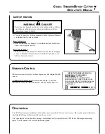 Preview for 7 page of Echo SRM-2100 - PARTS CATALOG SERIAL NUMBER 001001 THRU 159490 Operator'S Manual