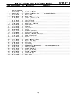 Предварительный просмотр 13 страницы Echo SRM-2100 - PARTS CATALOG SERIAL NUMBER... Parts Catalog