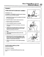 Preview for 13 page of Echo SRM-2100SB Type 1 Operator'S Manual