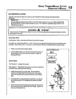 Preview for 15 page of Echo SRM-2100SB Type 1 Operator'S Manual