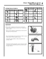 Предварительный просмотр 5 страницы Echo SRM - 2100SB Operator'S Manual