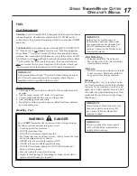 Предварительный просмотр 17 страницы Echo SRM-210SB Operator'S Manual