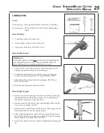 Предварительный просмотр 25 страницы Echo SRM-210SB Operator'S Manual