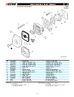 Предварительный просмотр 5 страницы Echo SRM-210SB Parts Catalog