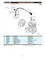 Предварительный просмотр 11 страницы Echo SRM-210SB Parts Catalog