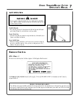 Предварительный просмотр 7 страницы Echo SRM-210U Operator'S Manual