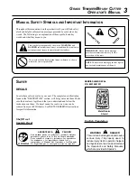 Предварительный просмотр 3 страницы Echo SRM-211 Operator'S Manual