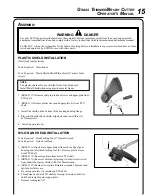 Предварительный просмотр 15 страницы Echo SRM-211 Operator'S Manual