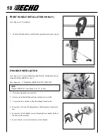 Предварительный просмотр 18 страницы Echo SRM-211 Operator'S Manual