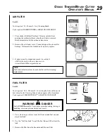 Preview for 29 page of Echo SRM-211 Operator'S Manual