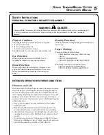 Preview for 5 page of Echo SRM-211U Operator'S Manual