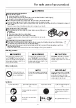 Предварительный просмотр 7 страницы Echo SRM-222ES Operator'S Manual