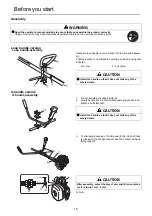 Предварительный просмотр 12 страницы Echo SRM-222ES Operator'S Manual