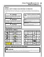 Предварительный просмотр 3 страницы Echo SRM-225 - 09-10 Operator'S Manual