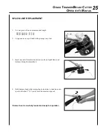 Предварительный просмотр 25 страницы Echo SRM-225 - 09-10 Operator'S Manual