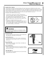 Предварительный просмотр 5 страницы Echo SRM-225 - 12-08 Operator'S Manual