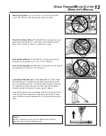 Preview for 13 page of Echo SRM-225 - 12-08 Operator'S Manual