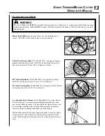 Предварительный просмотр 13 страницы Echo SRM-225 - 12-09 Operator'S Manual