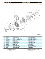 Предварительный просмотр 6 страницы Echo SRM-225 Parts Catalog