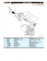 Предварительный просмотр 10 страницы Echo SRM-225 Parts Catalog