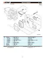 Предварительный просмотр 10 страницы Echo SRM-225i Parts Catalog