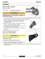 Preview for 14 page of Echo SRM-225U Operator'S Manual