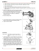 Предварительный просмотр 16 страницы Echo SRM-225U Operator'S Manual