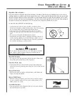 Предварительный просмотр 5 страницы Echo SRM-230 - 10-05 Operator'S Manual