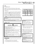 Preview for 13 page of Echo SRM-230 - 10-05 Operator'S Manual