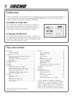 Предварительный просмотр 34 страницы Echo SRM - 230 Operator'S Manual