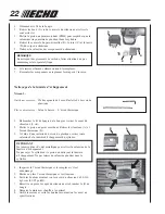 Preview for 54 page of Echo SRM - 230 Operator'S Manual