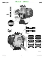 Предварительный просмотр 34 страницы Echo SRM-230 Parts Catalog