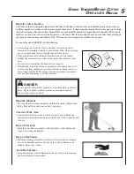 Preview for 5 page of Echo SRM - 230S Operator'S Manual