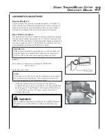 Preview for 23 page of Echo SRM - 230S Operator'S Manual