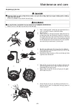 Preview for 27 page of Echo SRM-236 Operator'S Manual