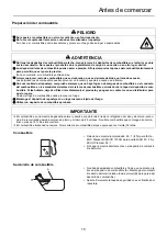 Предварительный просмотр 119 страницы Echo SRM-236 Operator'S Manual