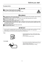 Preview for 15 page of Echo SRM-236TES Operator'S Manual