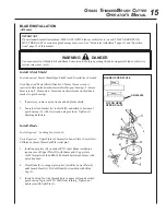 Предварительный просмотр 15 страницы Echo SRM-2400 TYPE 1E - 09-99 Operator'S Manual