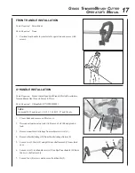 Предварительный просмотр 17 страницы Echo SRM-2400 TYPE 1E - 09-99 Operator'S Manual