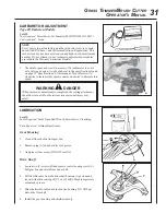 Предварительный просмотр 31 страницы Echo SRM-2400 TYPE 1E - 09-99 Operator'S Manual